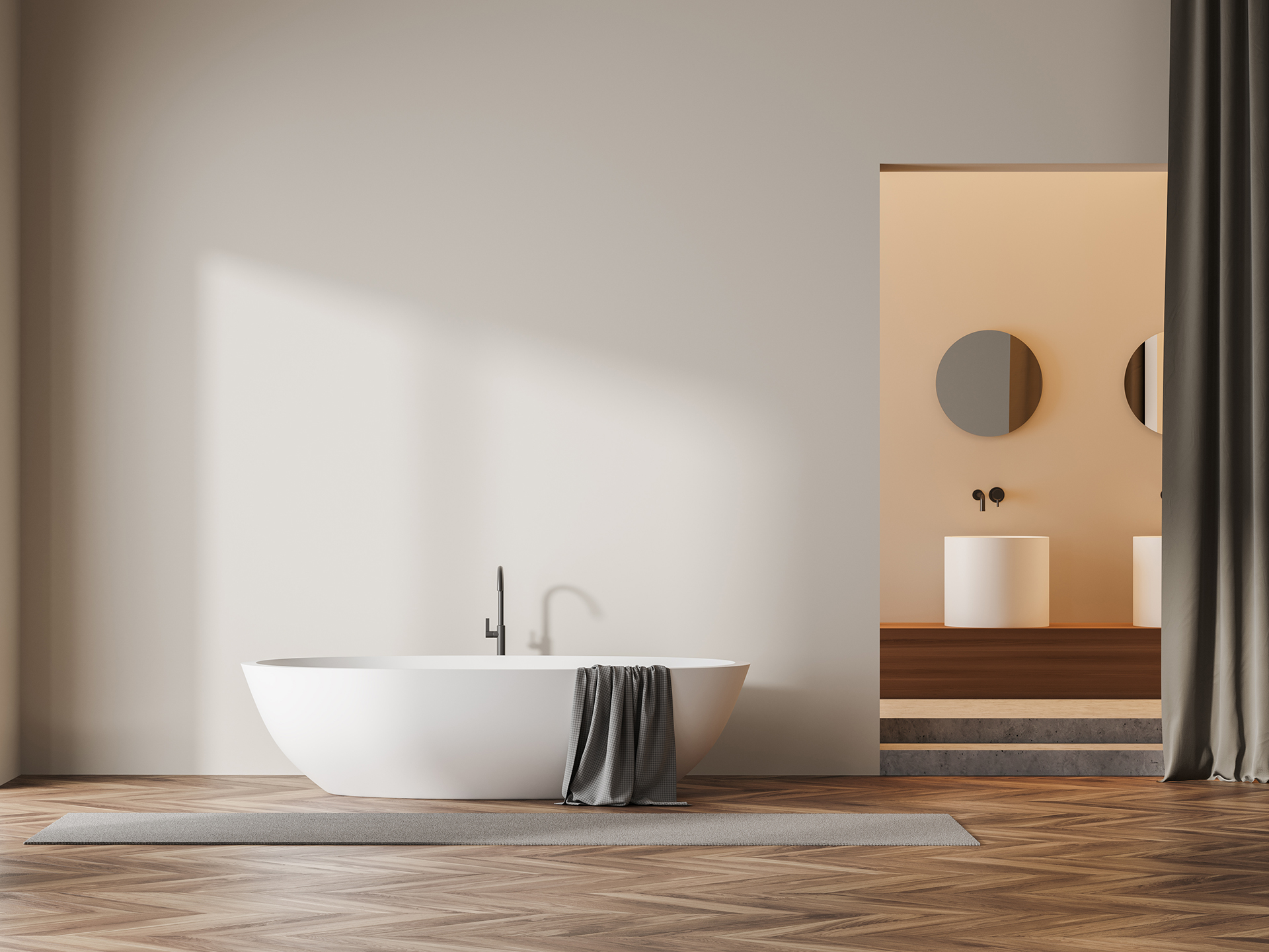 Parquet in the bathroom: Premium, practical, and reliable