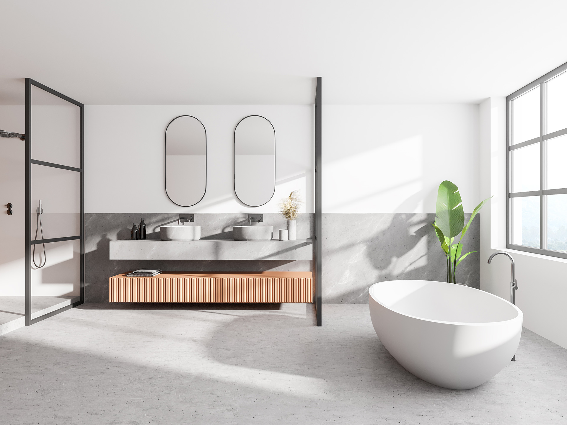 Grout-free bathroom – stylish trend with practical benefits