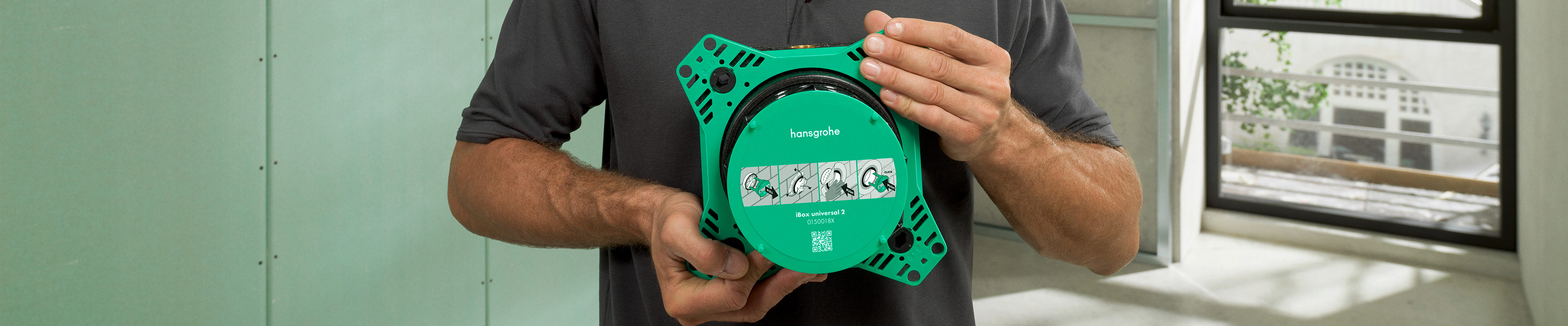 The new iBox Universal 2 – for easy concealed installations.