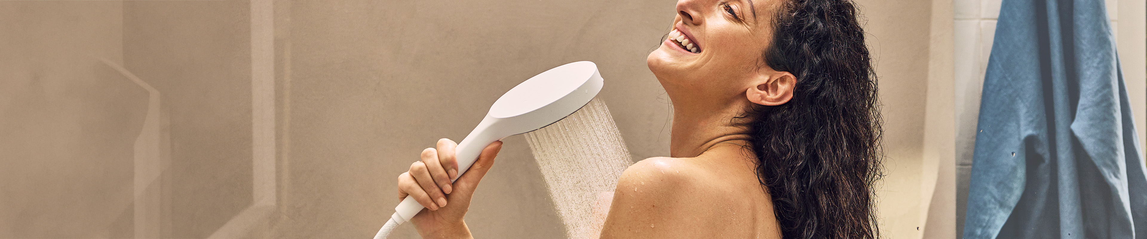 High-quality taps and shower heads.